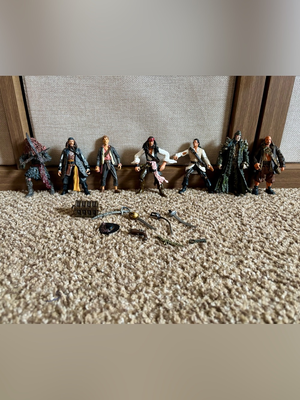 2006 Vintage Disney Pirates Of The Caribbean Figures and Accessories